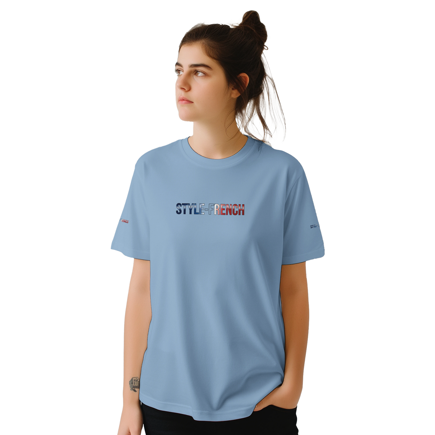 Unisex T-Shirt Pays de la Loire klassischer Rundhalsausschnitt | Gildan® 64000