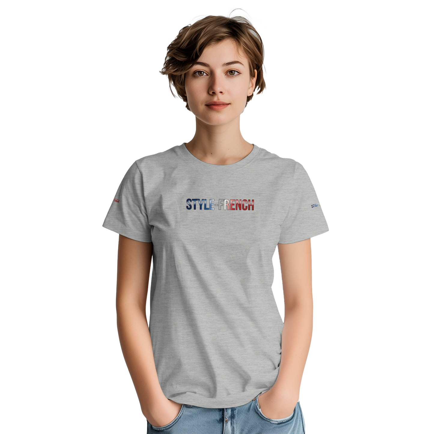 Unisex T-Shirt Île-de-France dick rundhals | Gildan® 5000