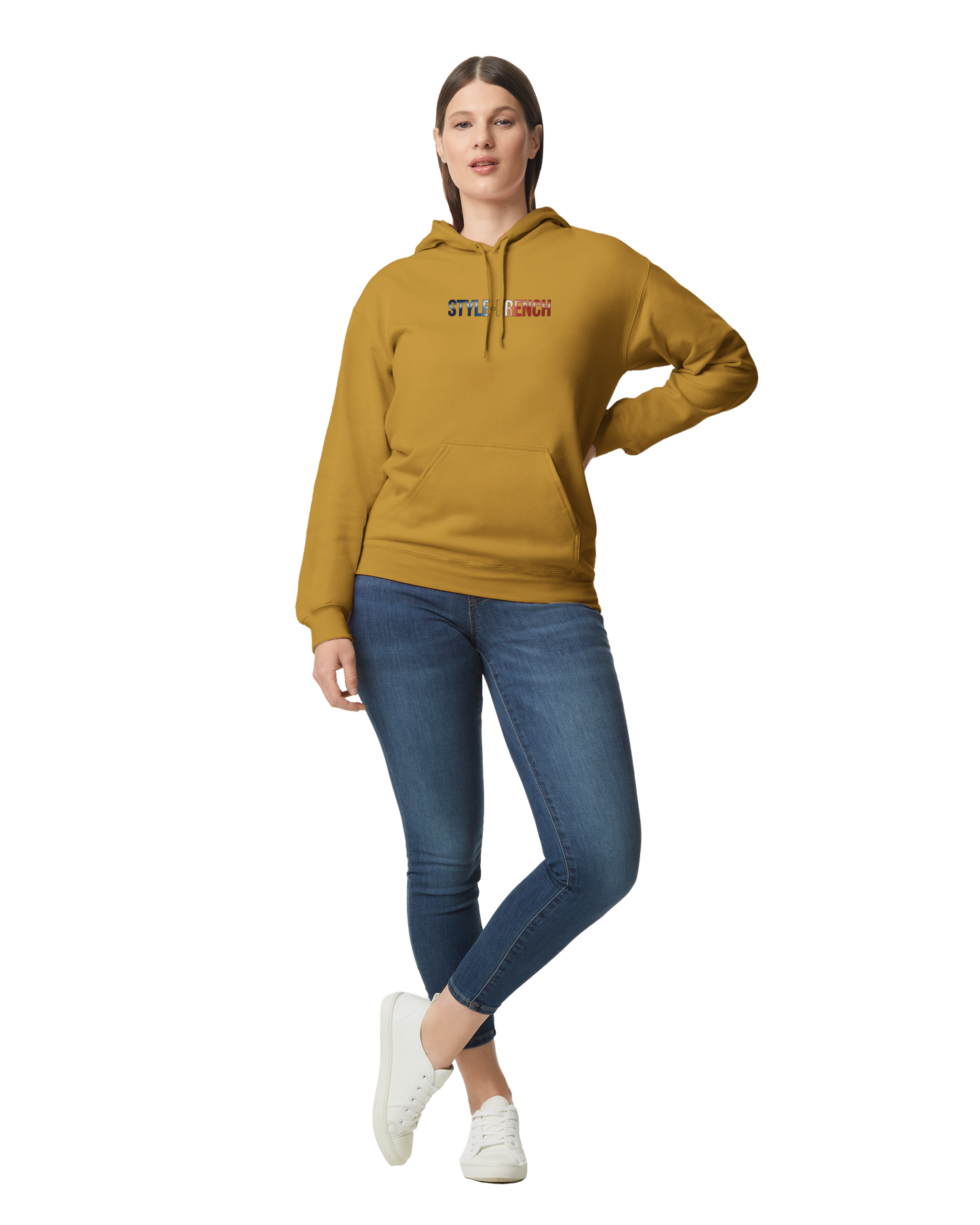 Gildan SF500 Adult New Aquitaine Medium Fleece Hoodie