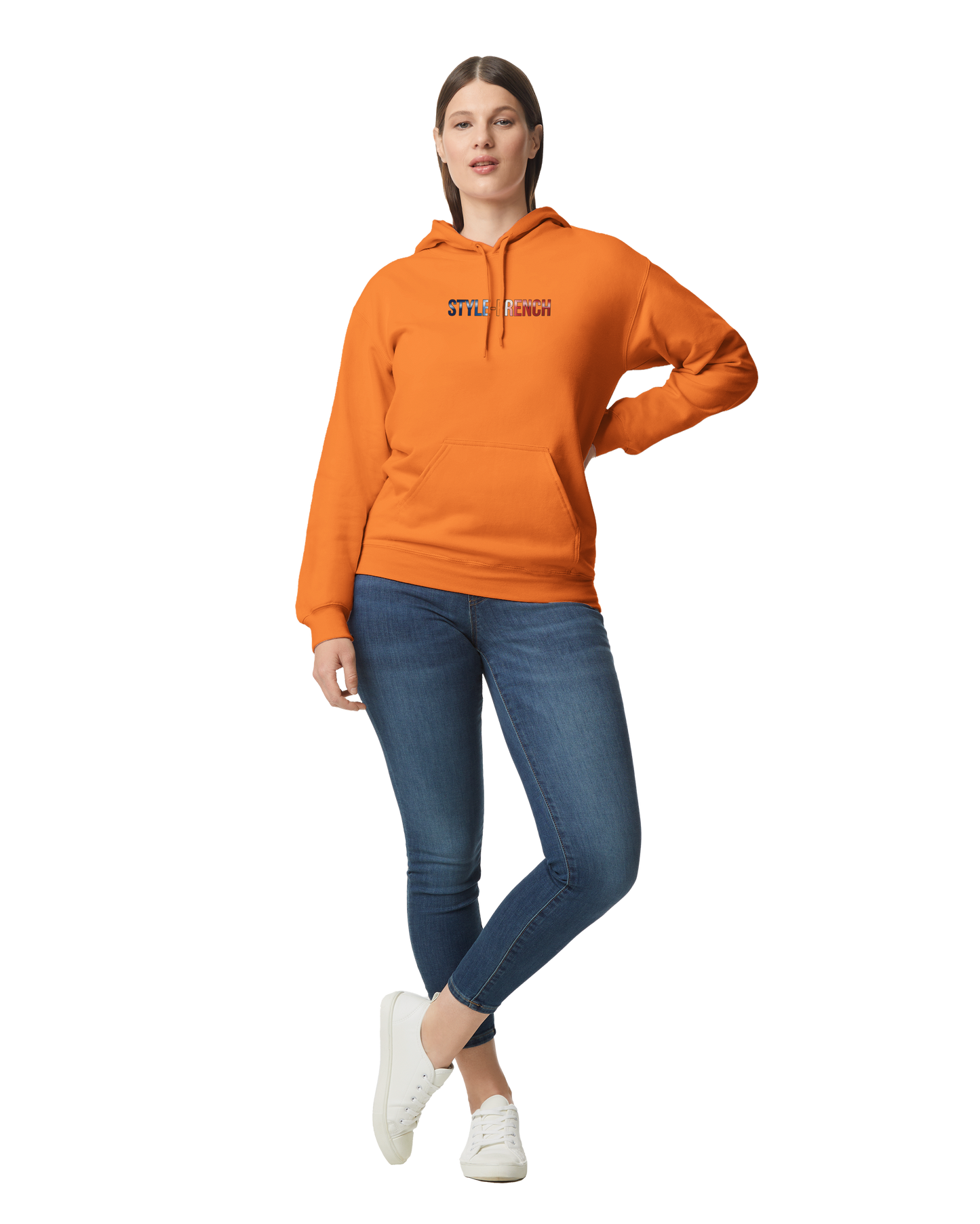 Gildan SF500 Adult New Aquitaine Medium Fleece Hoodie