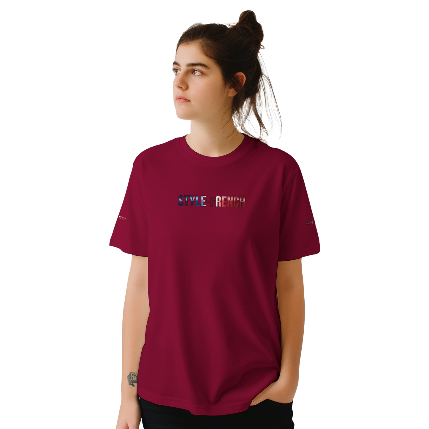 T-shirt Femme 'On ne nous arrête pas' – Coton Doux Premium