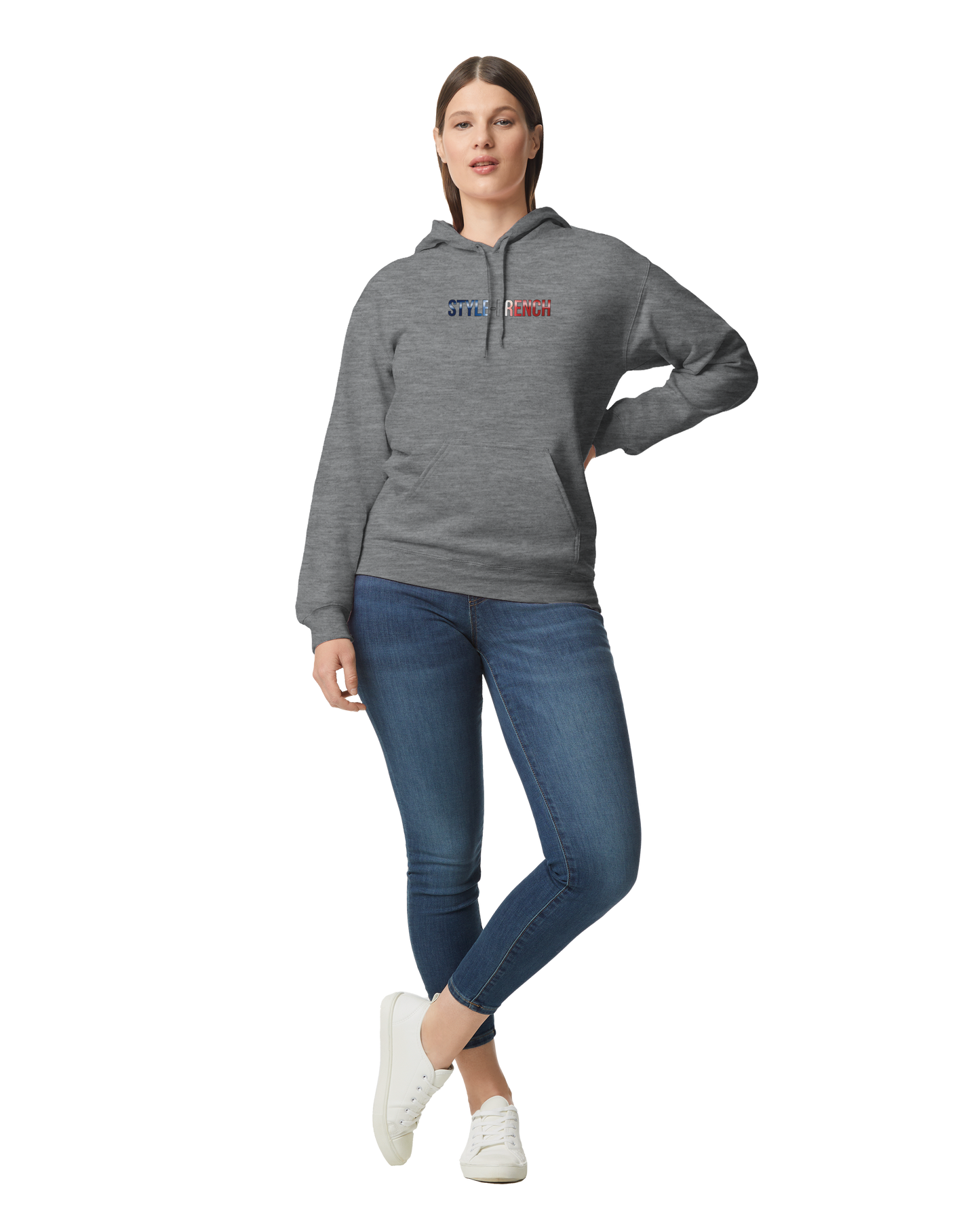 Gildan SF500 Adult New Aquitaine Medium Fleece Hoodie