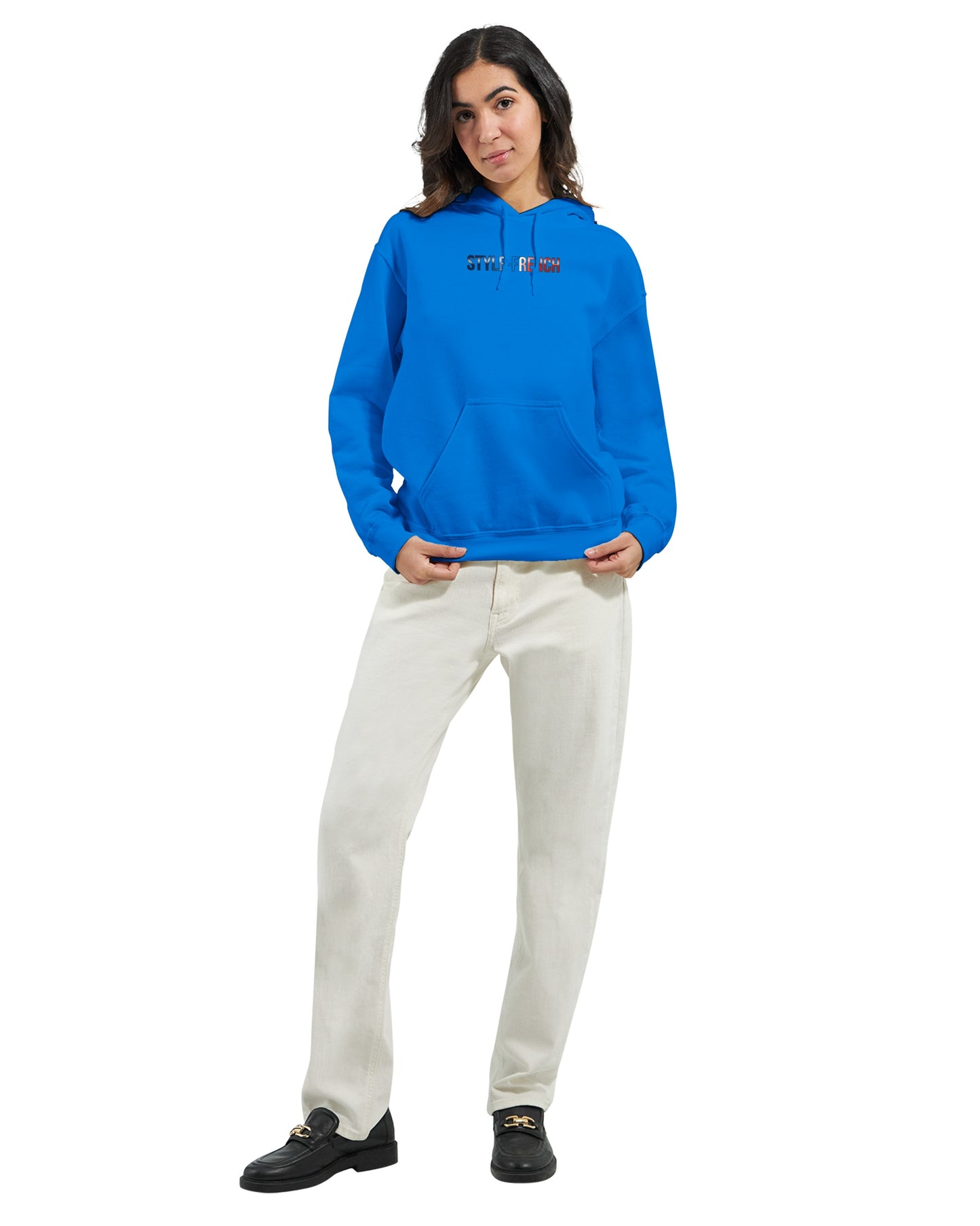 Damen Hoodie Steh auf Frankreich klassisch | Gildan® 18500