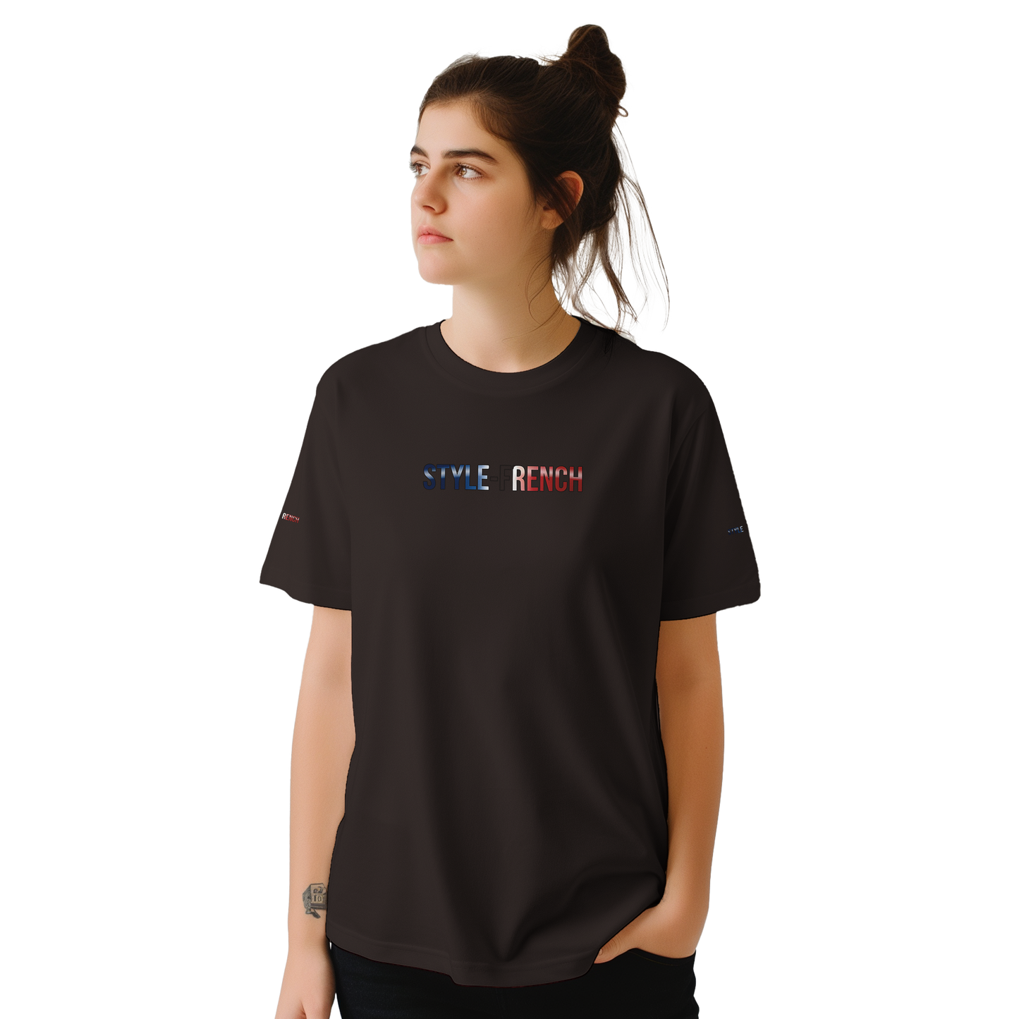 T-shirt Femme 'On ne nous arrête pas' – Coton Doux Premium