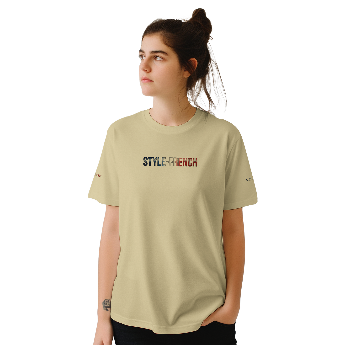 T-shirt Femme 'On ne nous arrête pas' – Coton Doux Premium