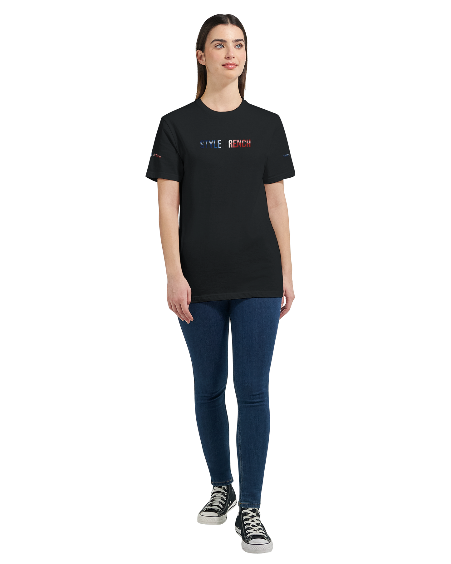T-Shirt Femme Gardienne du Temps – Coton Premium Coupe Semi-Ajustée