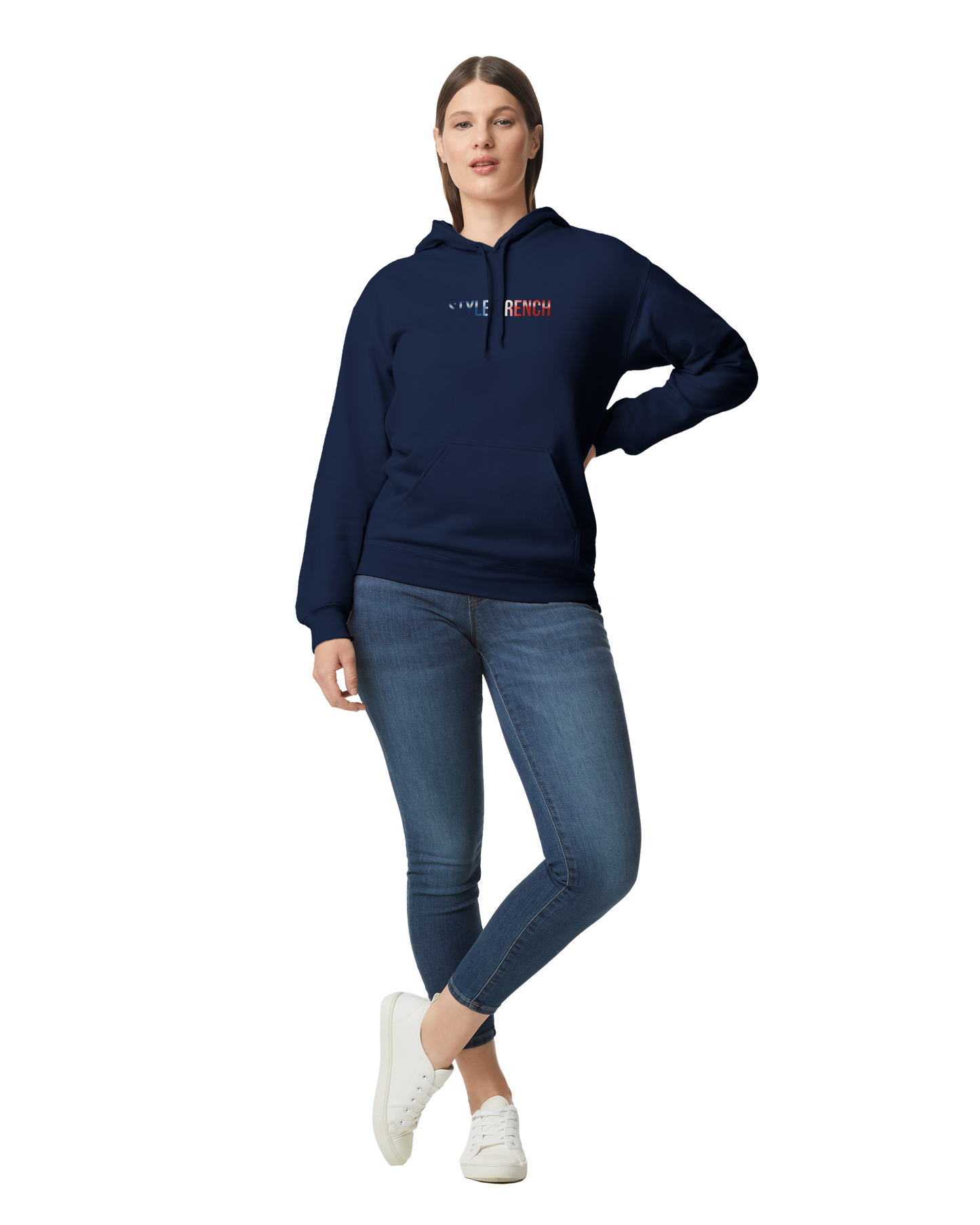 Gildan SF500 Adult New Aquitaine Medium Fleece Hoodie
