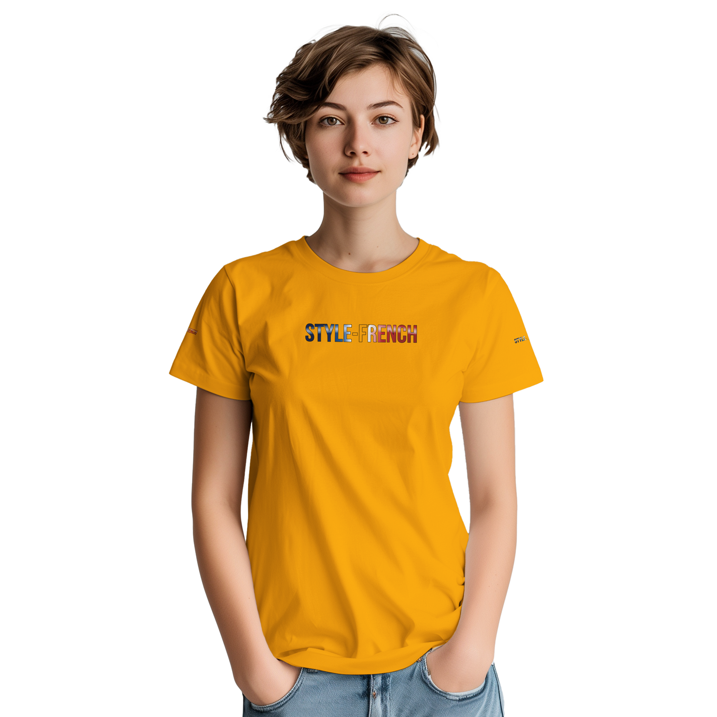Unisex T-shirt Tours, France, thick crew neck | Gildan® 5000