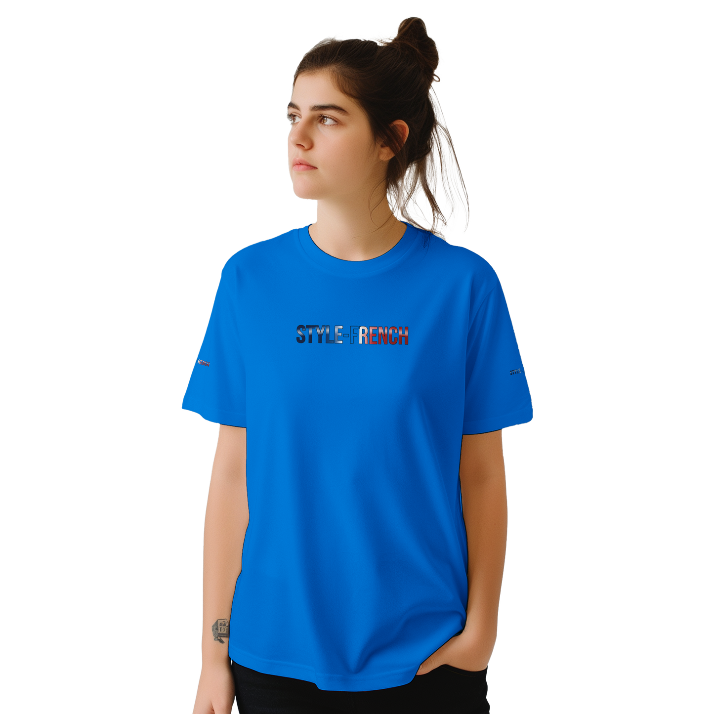 T-shirt Femme 'On ne nous arrête pas' – Coton Doux Premium