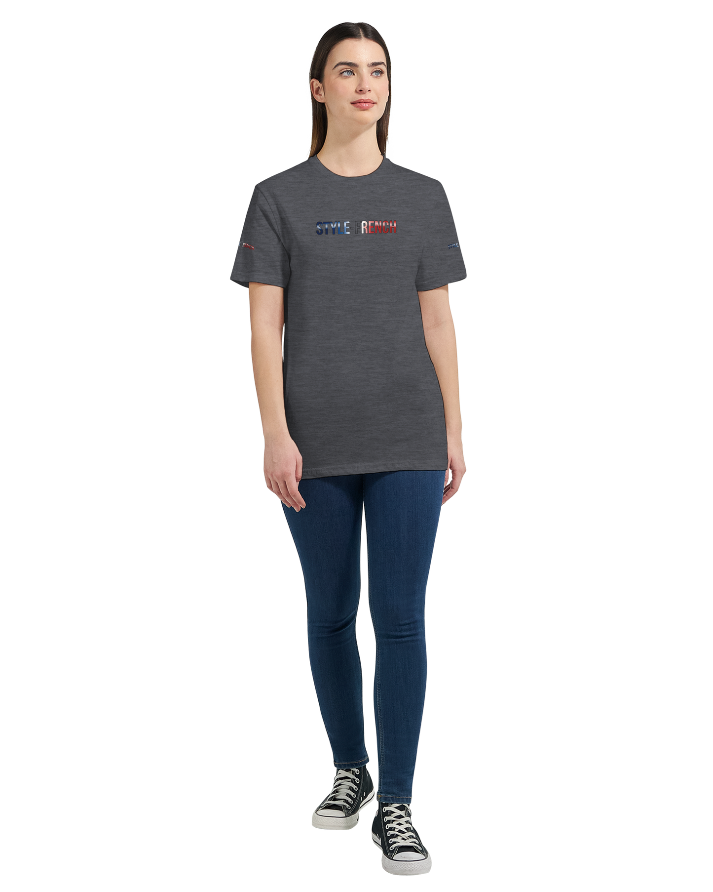 T-Shirt Femme Gardienne du Temps – Coton Premium Coupe Semi-Ajustée