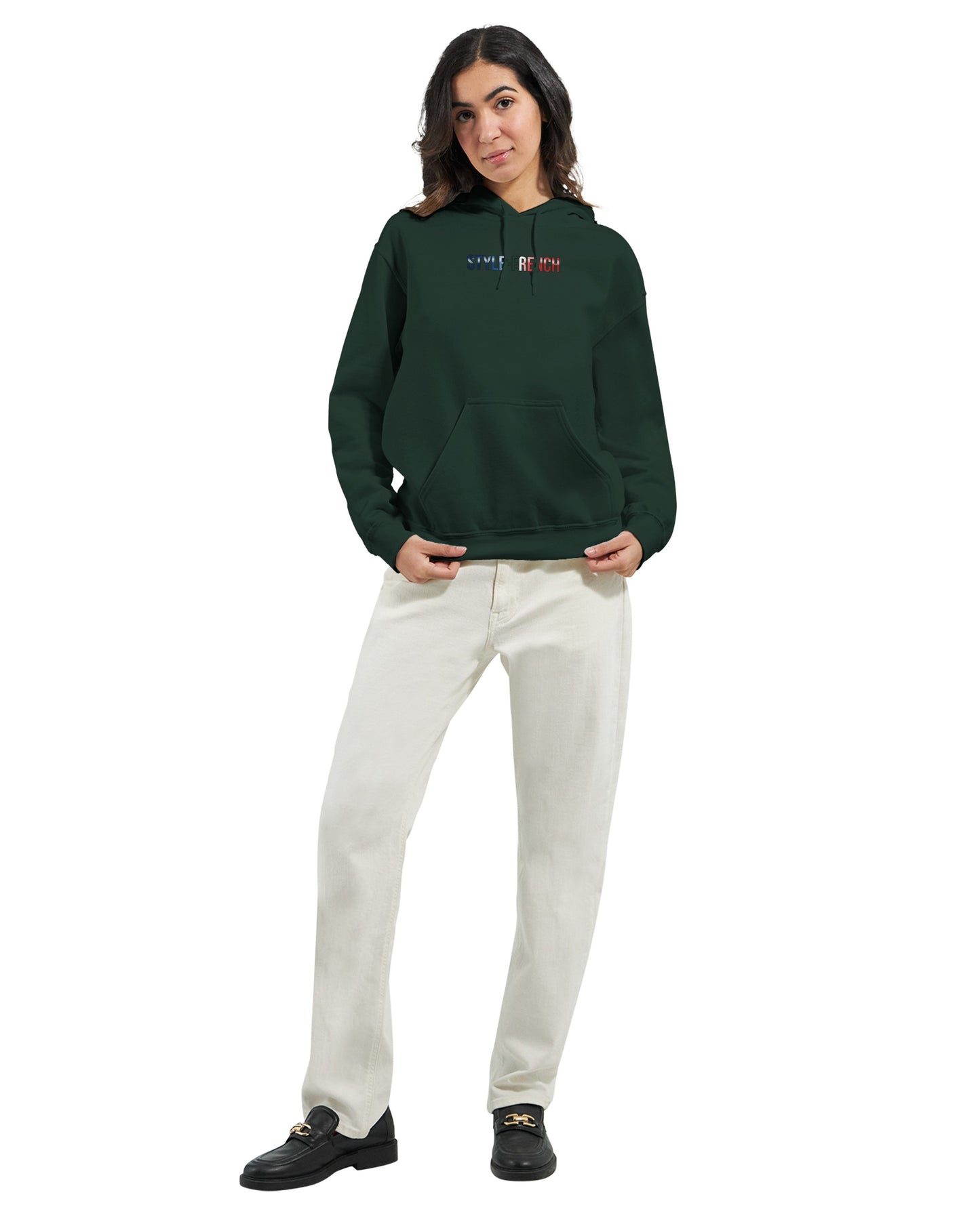 Damen Hoodie Steh auf Frankreich klassisch | Gildan® 18500