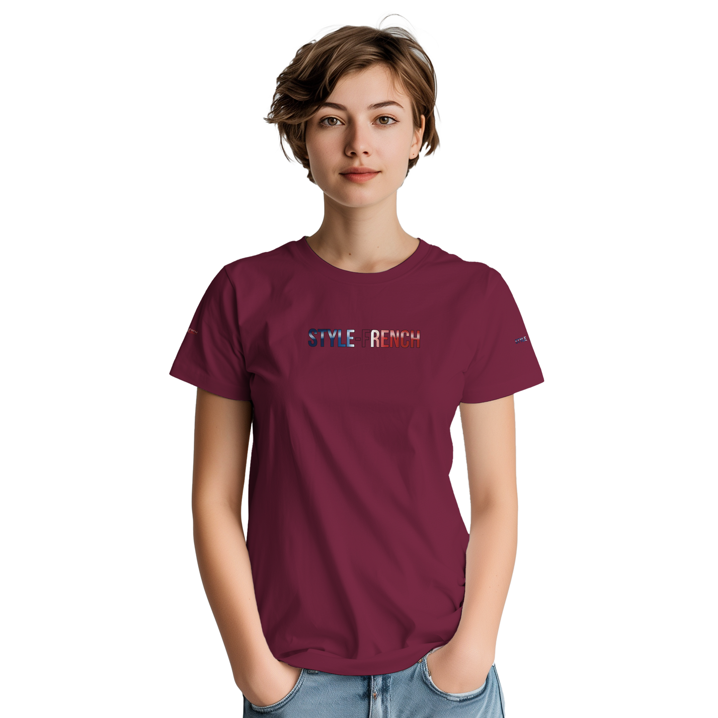 Unisex T-Shirt Île-de-France dick rundhals | Gildan® 5000