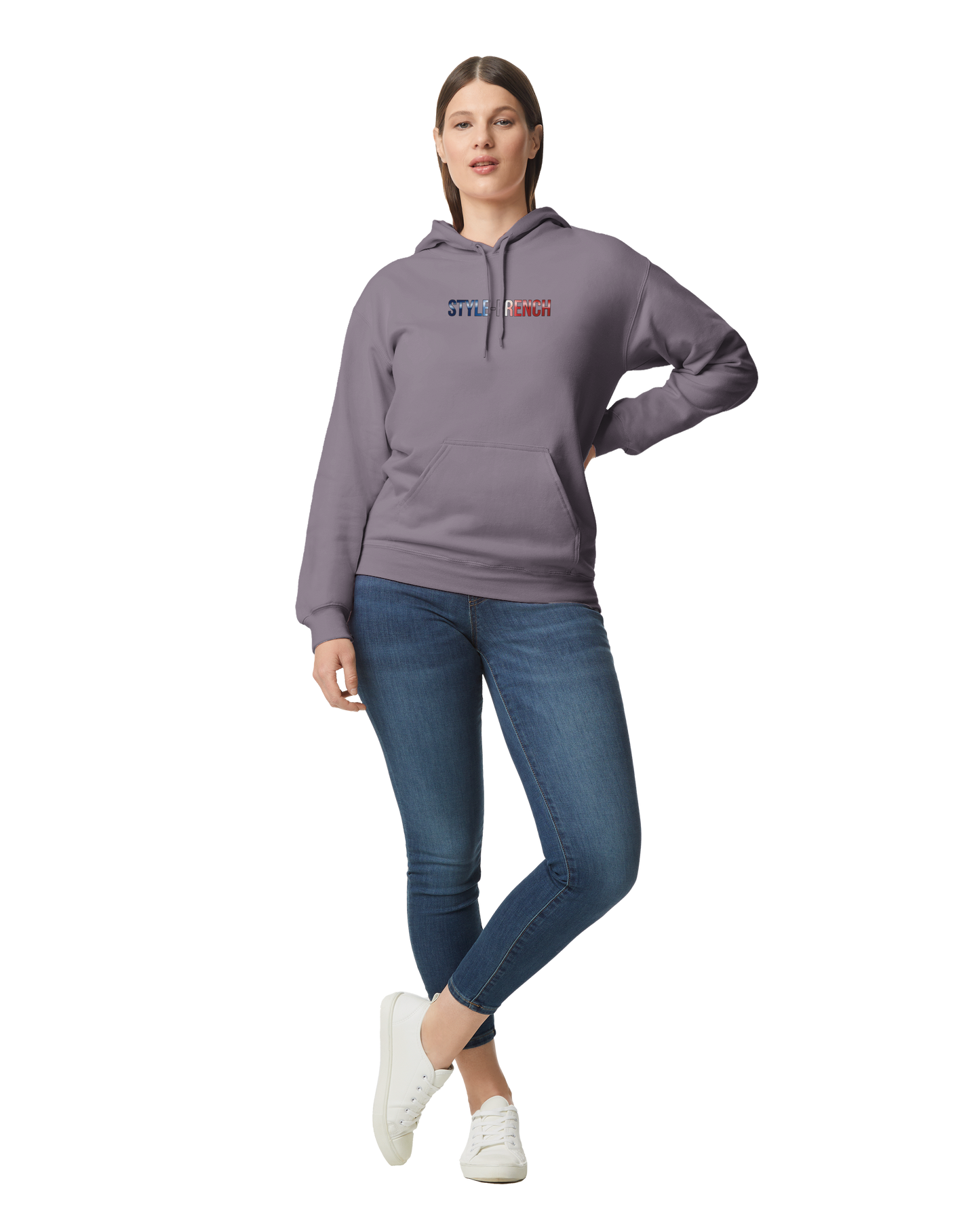 Gildan SF500 Adult New Aquitaine Medium Fleece Hoodie