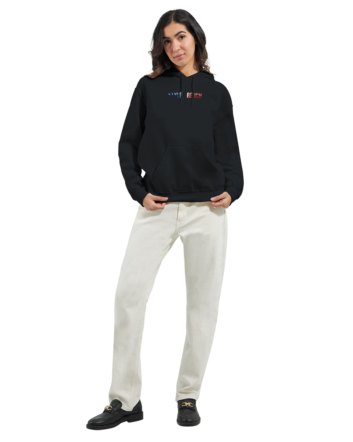 Damen Hoodie Steh auf Frankreich klassisch | Gildan® 18500