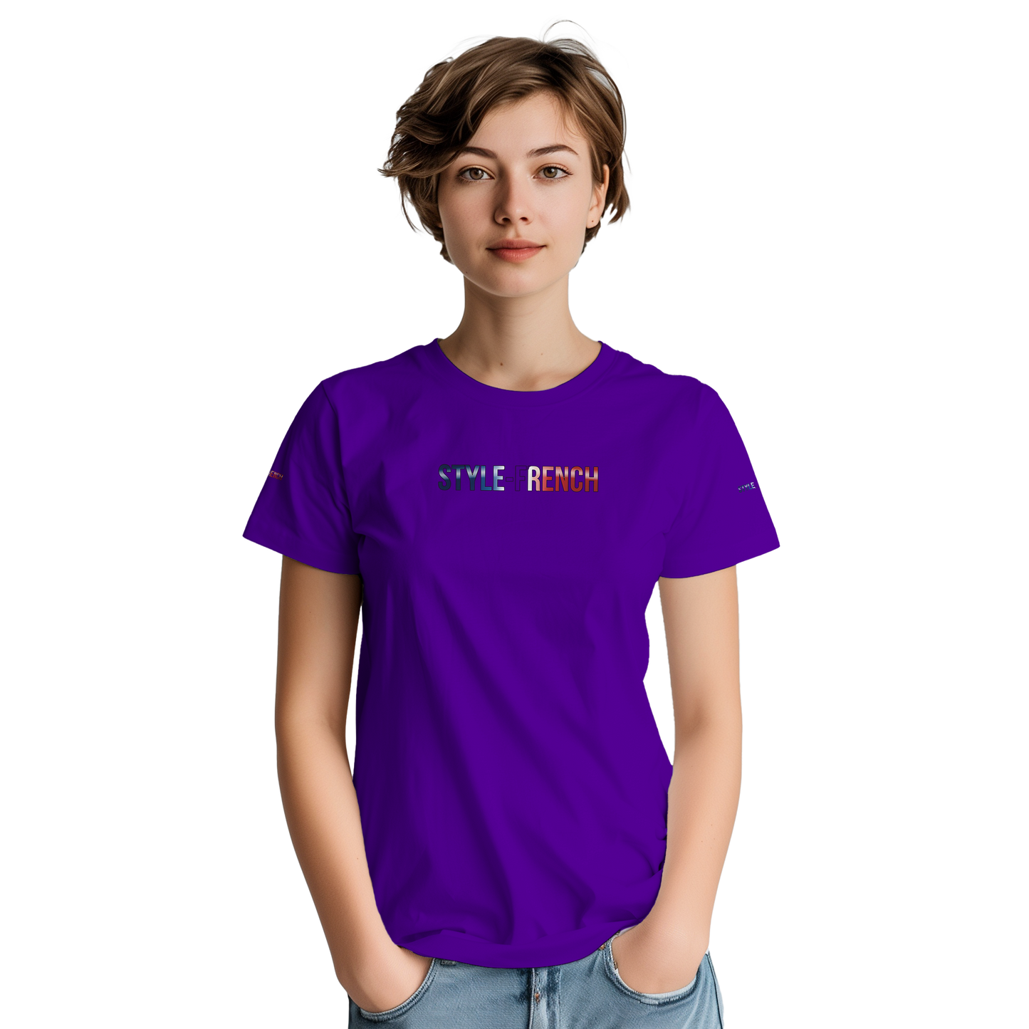 Unisex T-shirt Tours, France, thick crew neck | Gildan® 5000