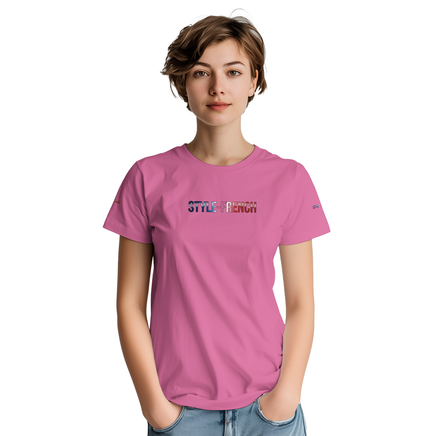 Unisex T-Shirt Nantes Stadt Frankreich | dickes Rundhals-T-Shirt | Gildan® 5000