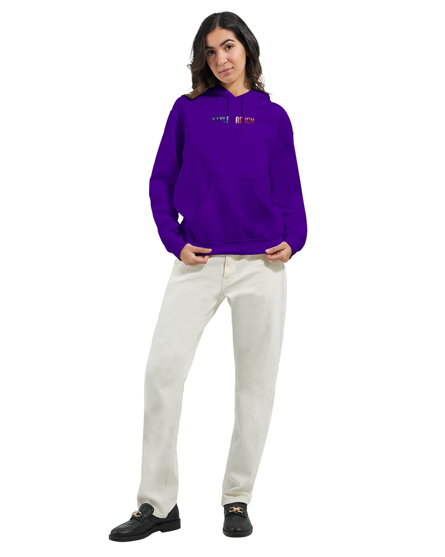 Damen Hoodie Steh auf Frankreich klassisch | Gildan® 18500