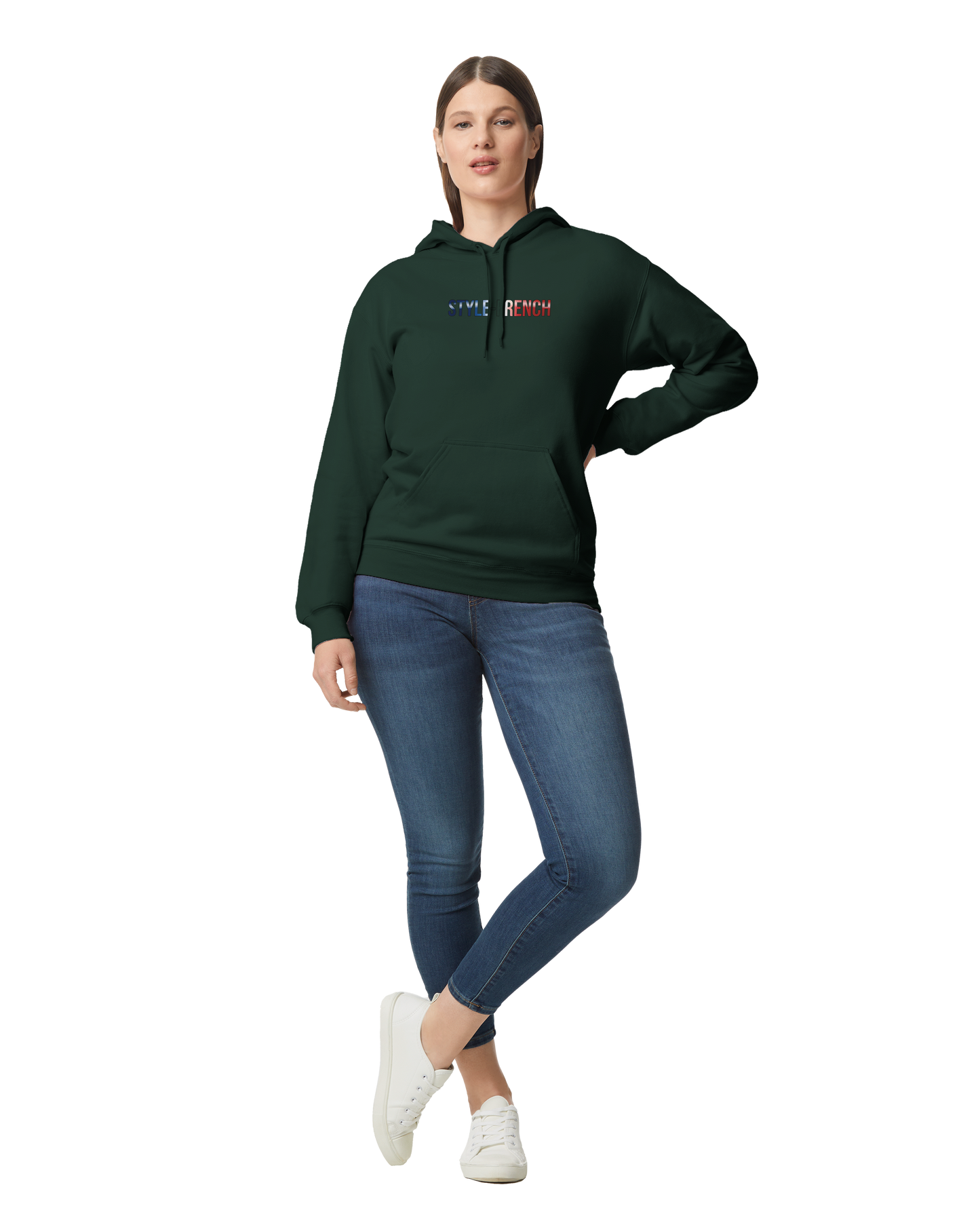 Gildan SF500 Adult New Aquitaine Medium Fleece Hoodie