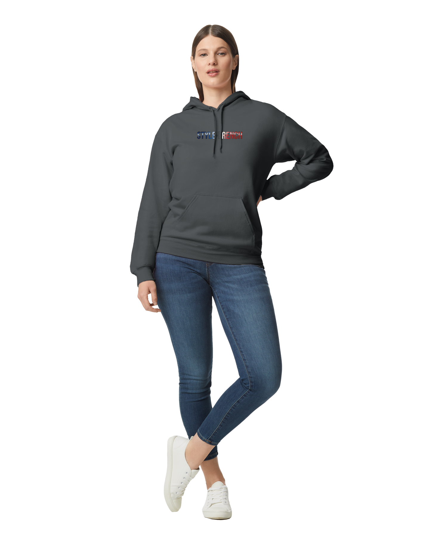 Gildan SF500 Adult New Aquitaine Medium Fleece Hoodie