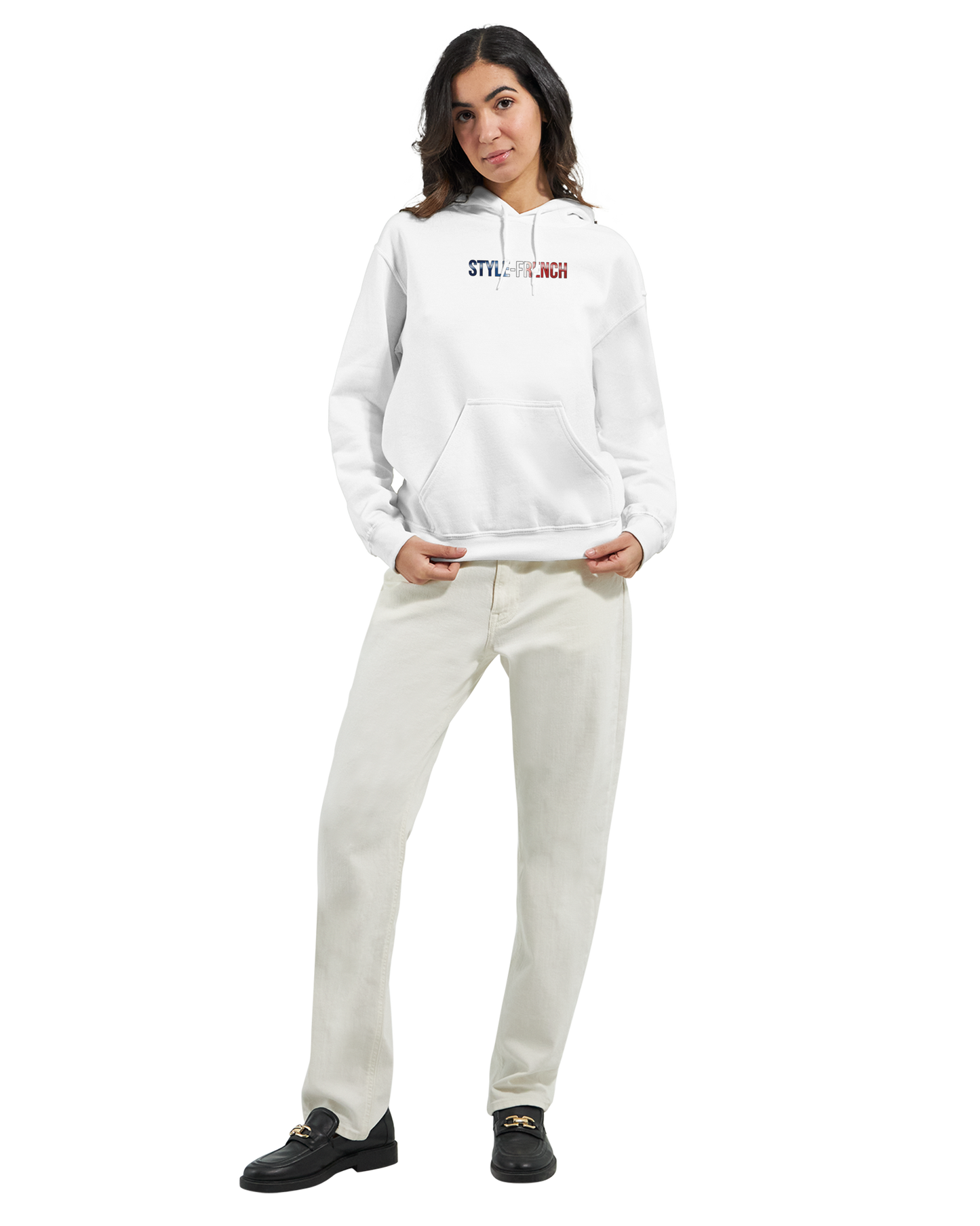 Rosa Kapuzenpullover für Damen Kathedrale Klassisch | Gildan® 18500