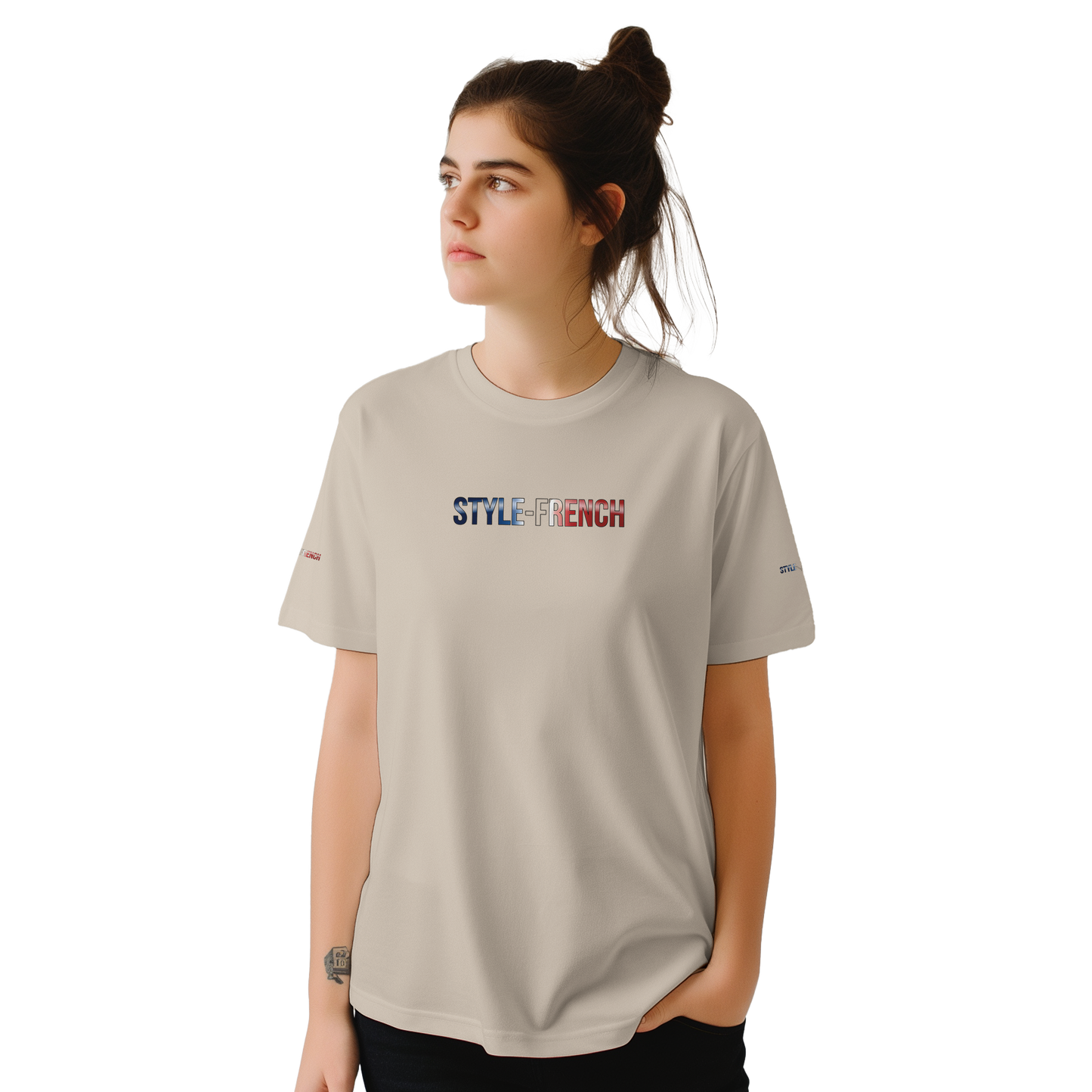 T-shirt Femme 'On ne nous arrête pas' – Coton Doux Premium