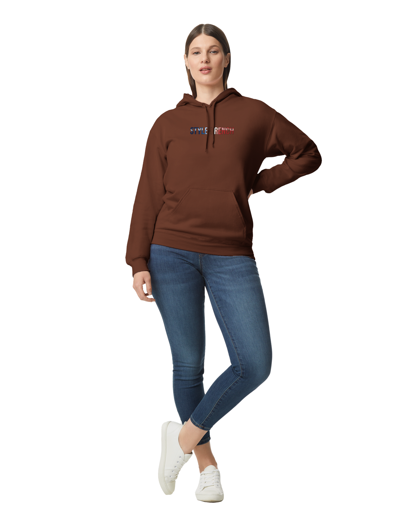 Gildan SF500 Adult New Aquitaine Medium Fleece Hoodie