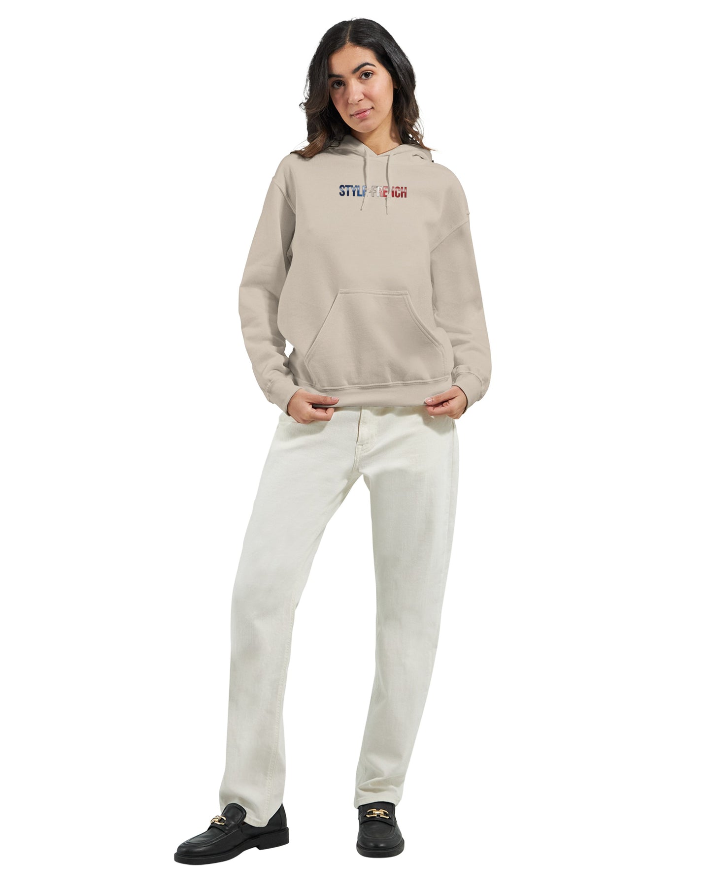 Damen Hoodie Steh auf Frankreich klassisch | Gildan® 18500
