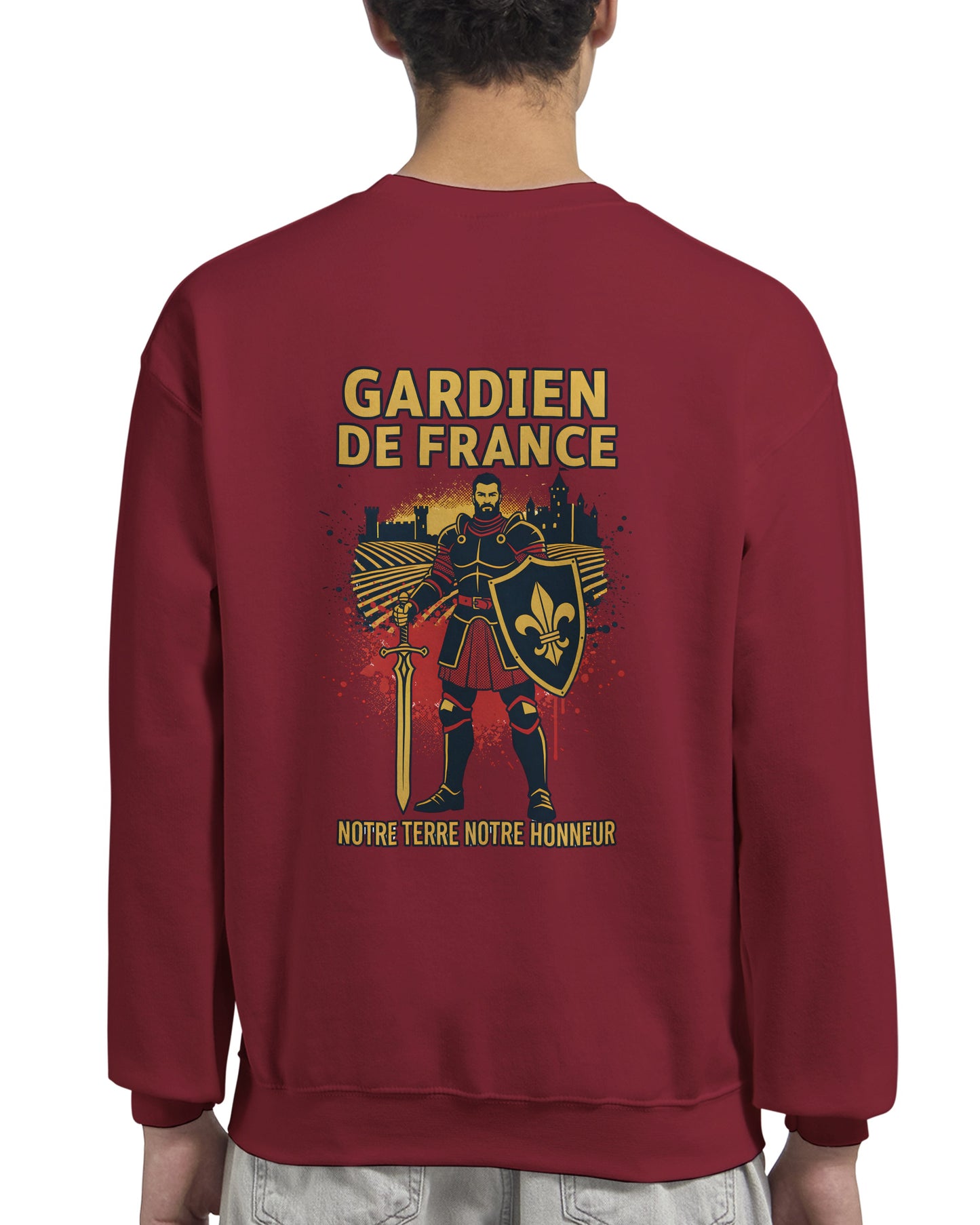 Men's France Goalkeeper Classic Crewneck Sweatshirt | Gildan® 18000