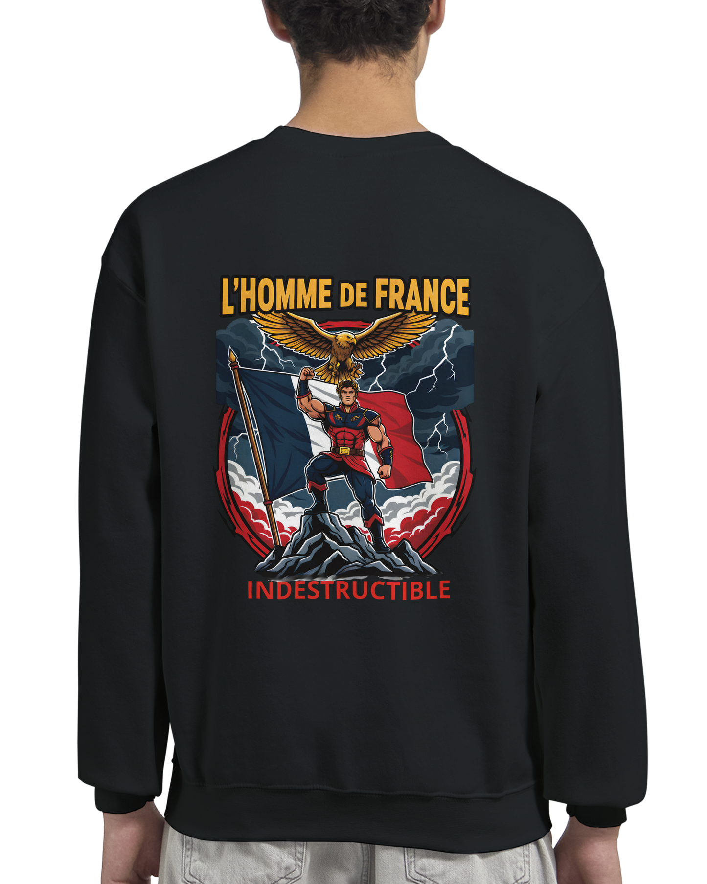 Men's French Classic Crewneck Sweatshirt | Gildan® 18000