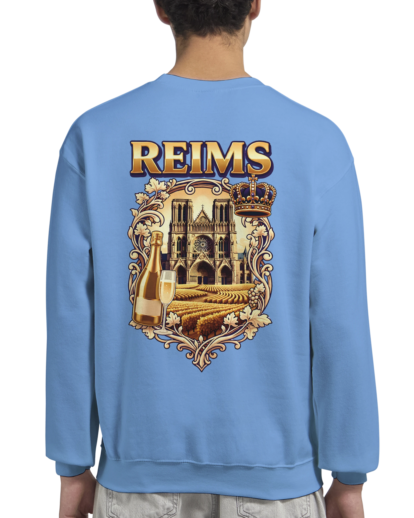Sweat-shirt Reims Ville de France – Unisexe, Confort Classique
