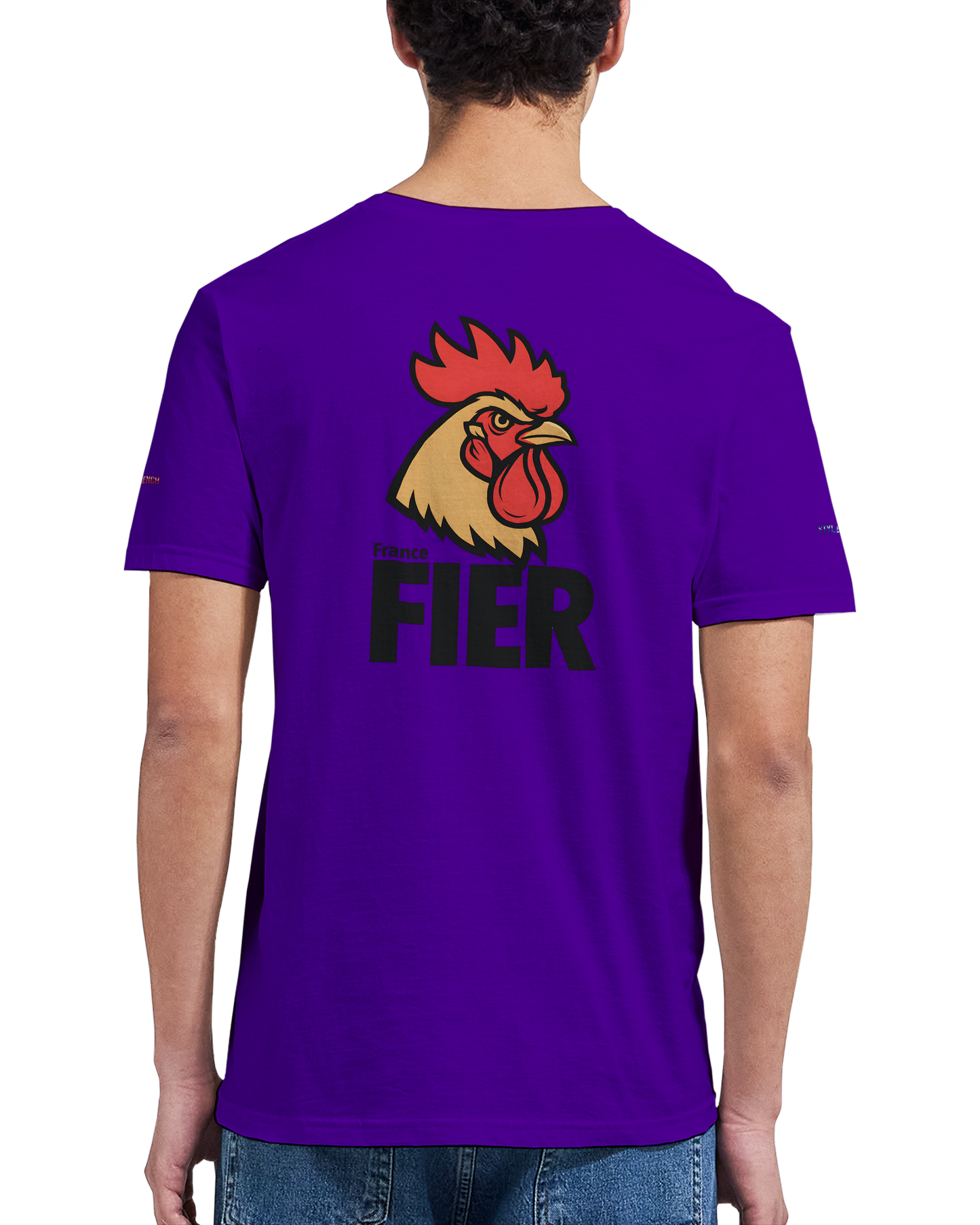 T-Shirt Herren Frankreich stolz klassischer Rundhalsausschnitt | Gildan® 64000