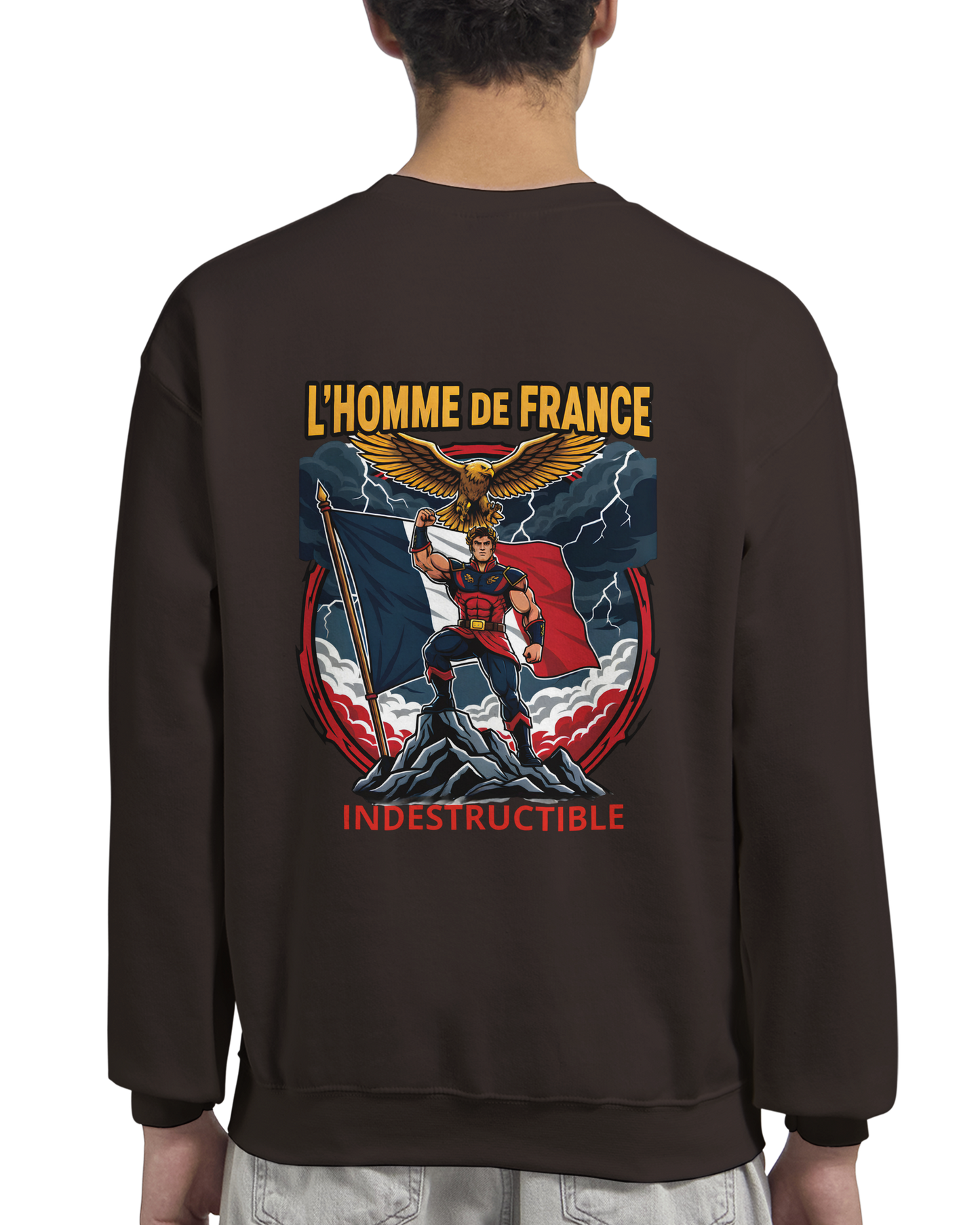 Men's French Classic Crewneck Sweatshirt | Gildan® 18000