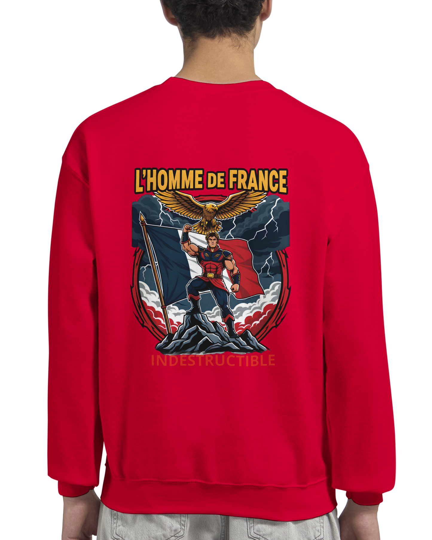 Men's French Classic Crewneck Sweatshirt | Gildan® 18000