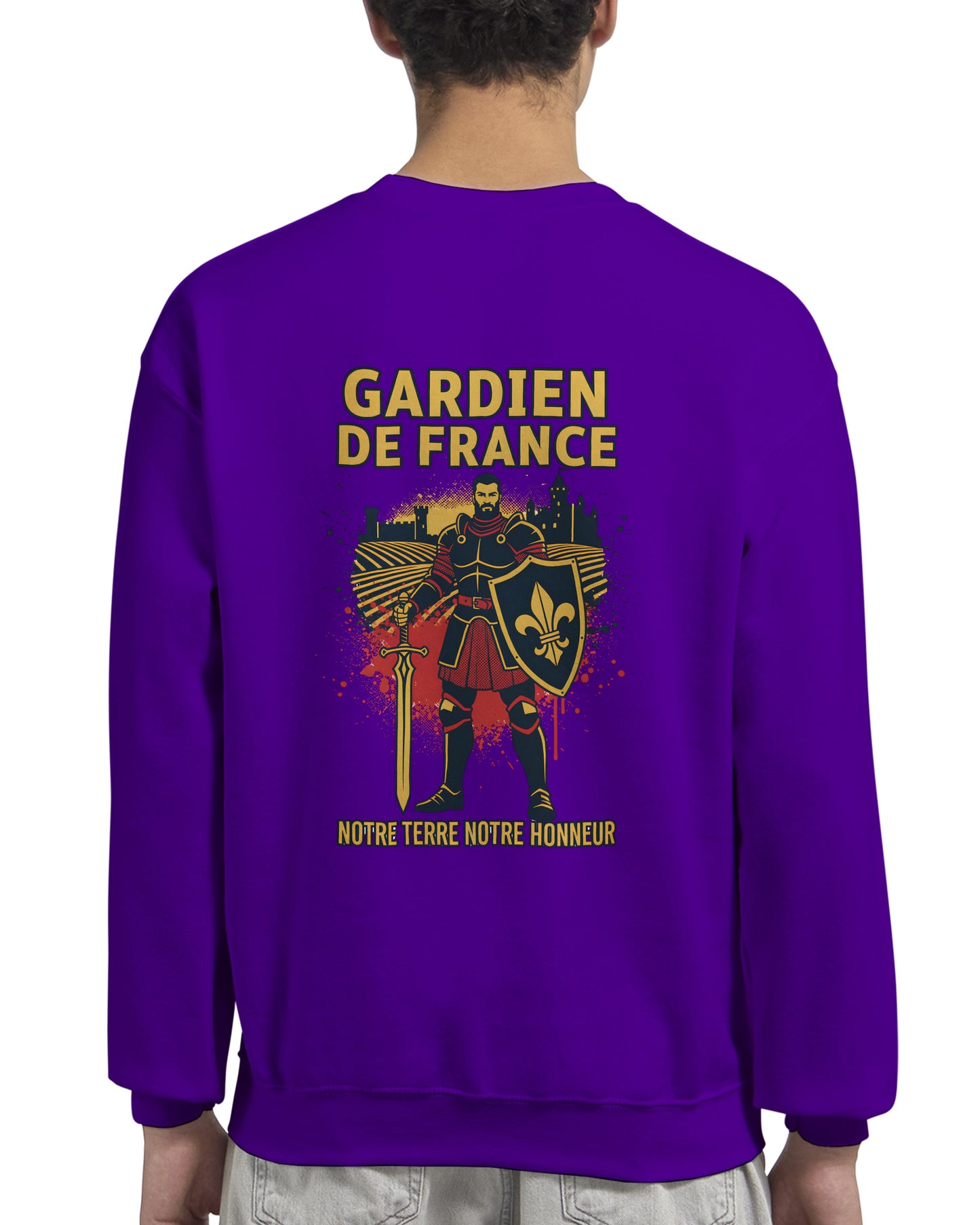 Men's France Goalkeeper Classic Crewneck Sweatshirt | Gildan® 18000