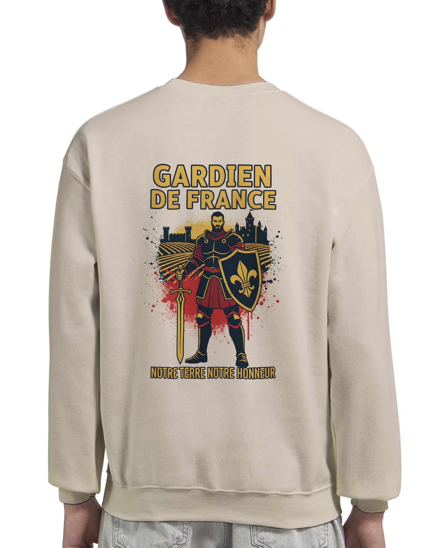 Men's France Goalkeeper Classic Crewneck Sweatshirt | Gildan® 18000