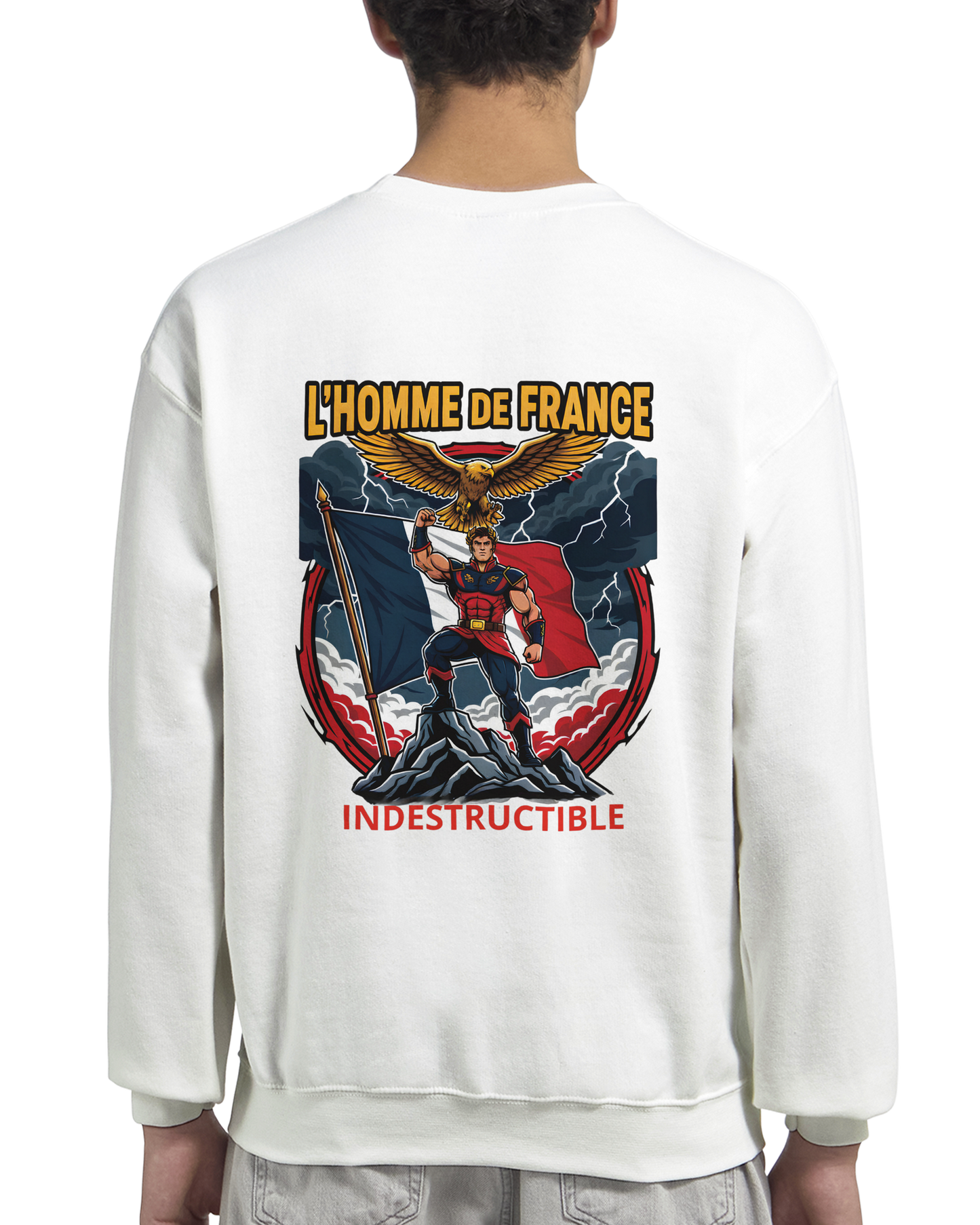 Men's French Classic Crewneck Sweatshirt | Gildan® 18000