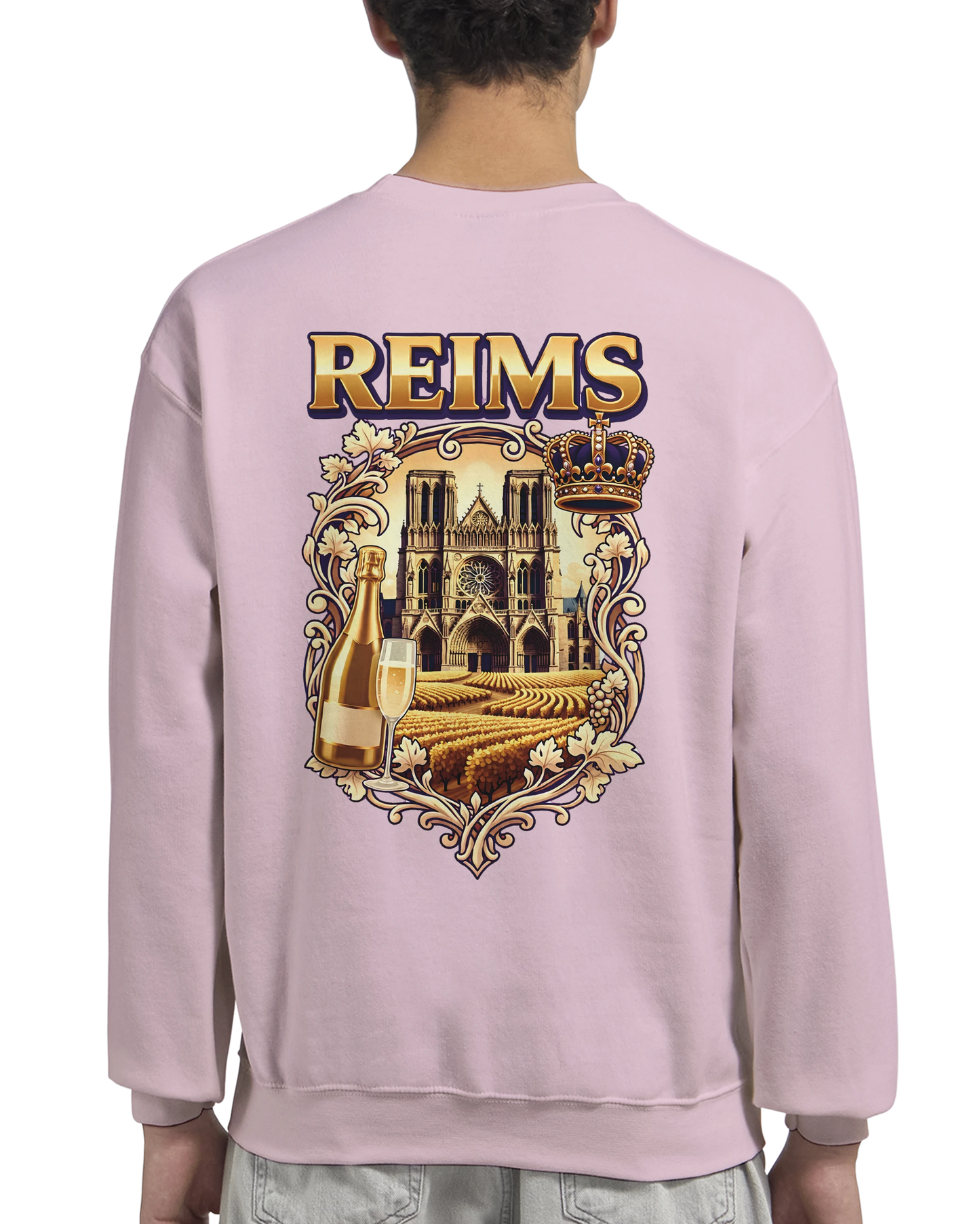 Sweat-shirt Reims Ville de France – Unisexe, Confort Classique