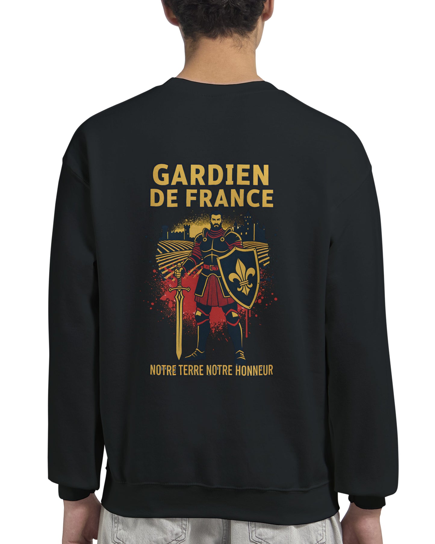 Men's France Goalkeeper Classic Crewneck Sweatshirt | Gildan® 18000