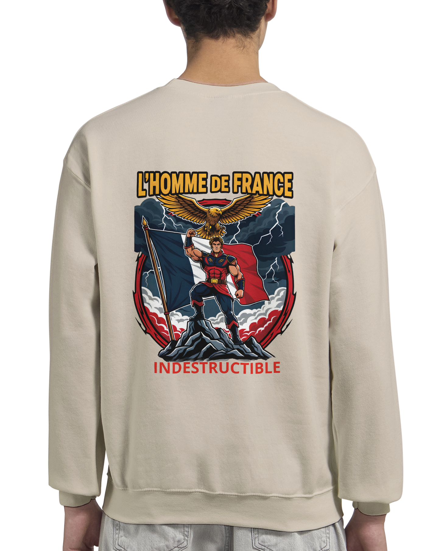 Men's French Classic Crewneck Sweatshirt | Gildan® 18000