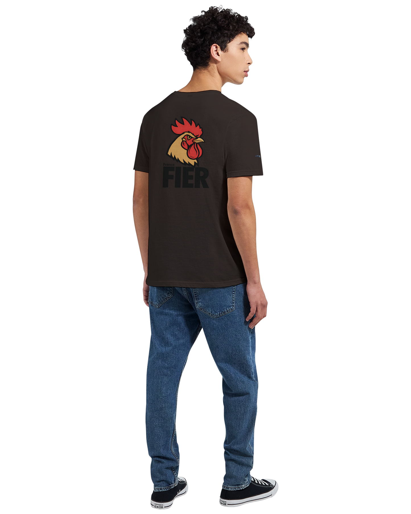 T-Shirt Herren Frankreich stolz klassischer Rundhalsausschnitt | Gildan® 64000