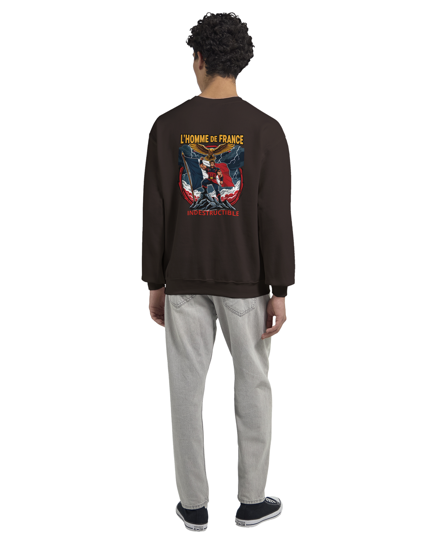 Men's French Classic Crewneck Sweatshirt | Gildan® 18000