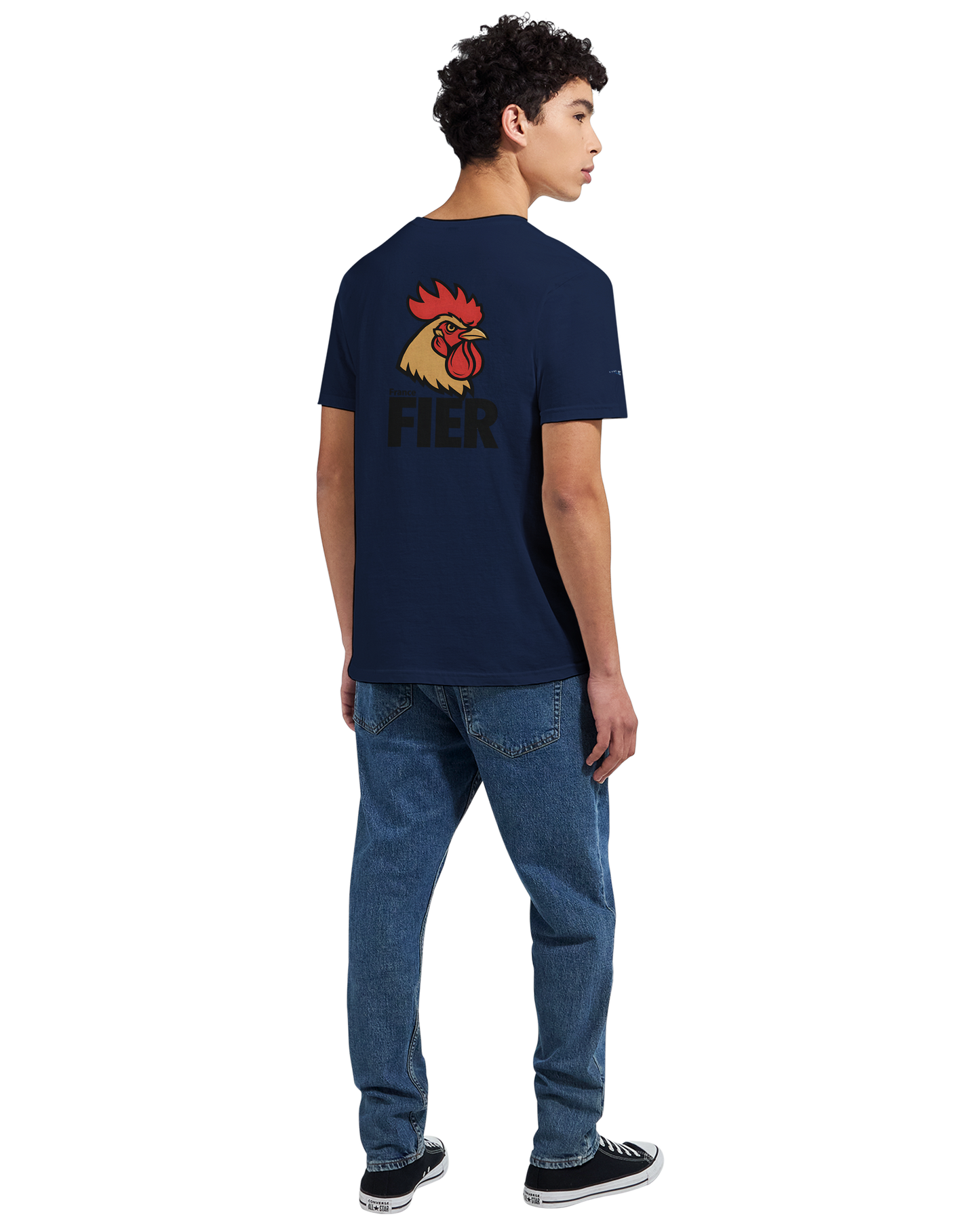 T-Shirt Herren Frankreich stolz klassischer Rundhalsausschnitt | Gildan® 64000