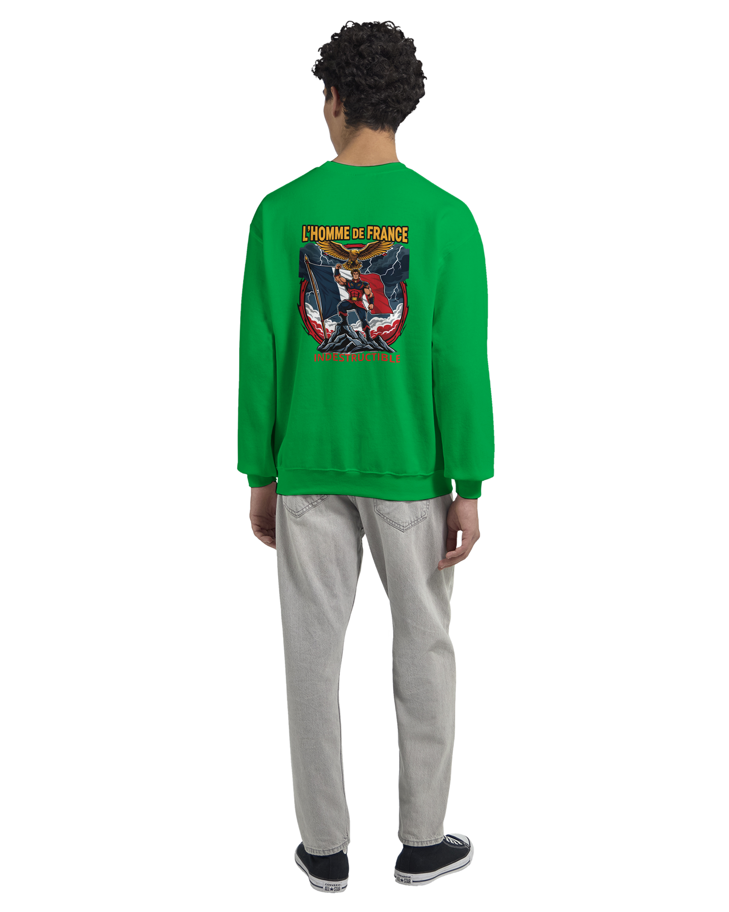 Men's French Classic Crewneck Sweatshirt | Gildan® 18000