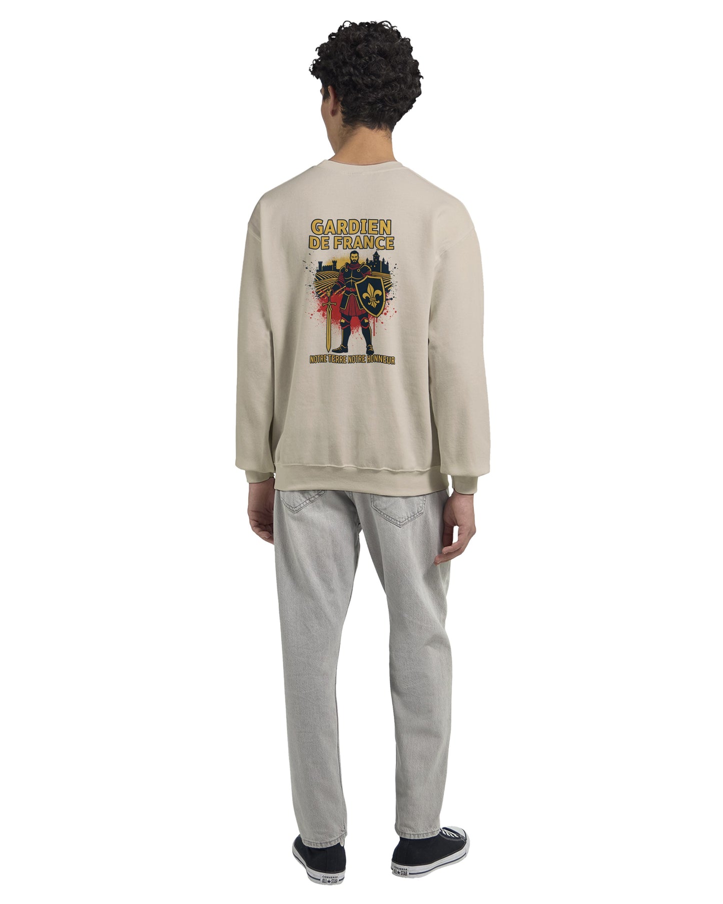 Men's France Goalkeeper Classic Crewneck Sweatshirt | Gildan® 18000