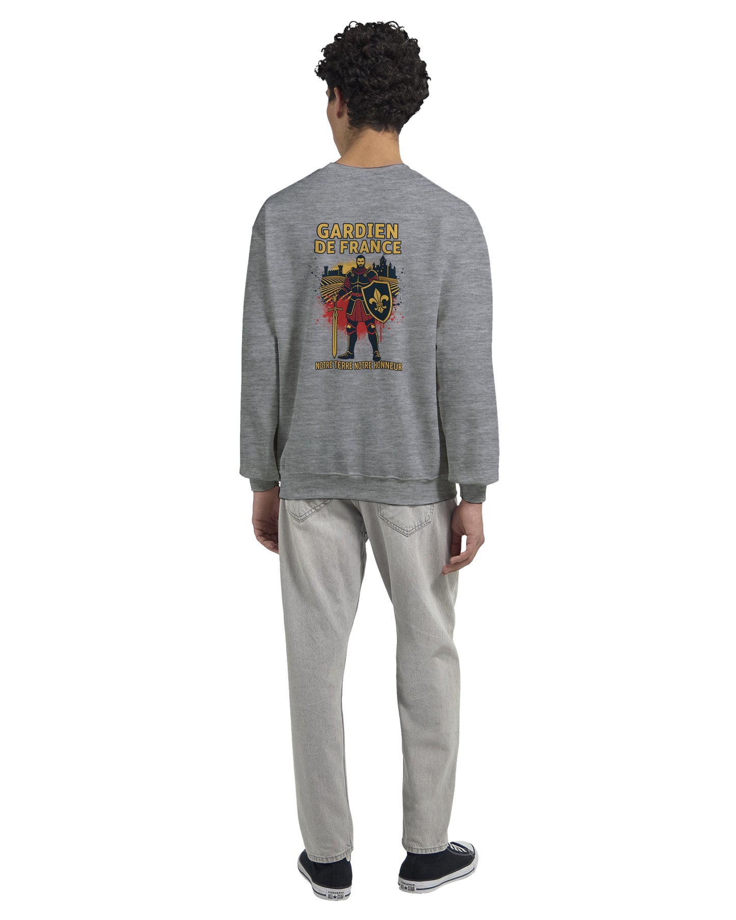 Men's France Goalkeeper Classic Crewneck Sweatshirt | Gildan® 18000