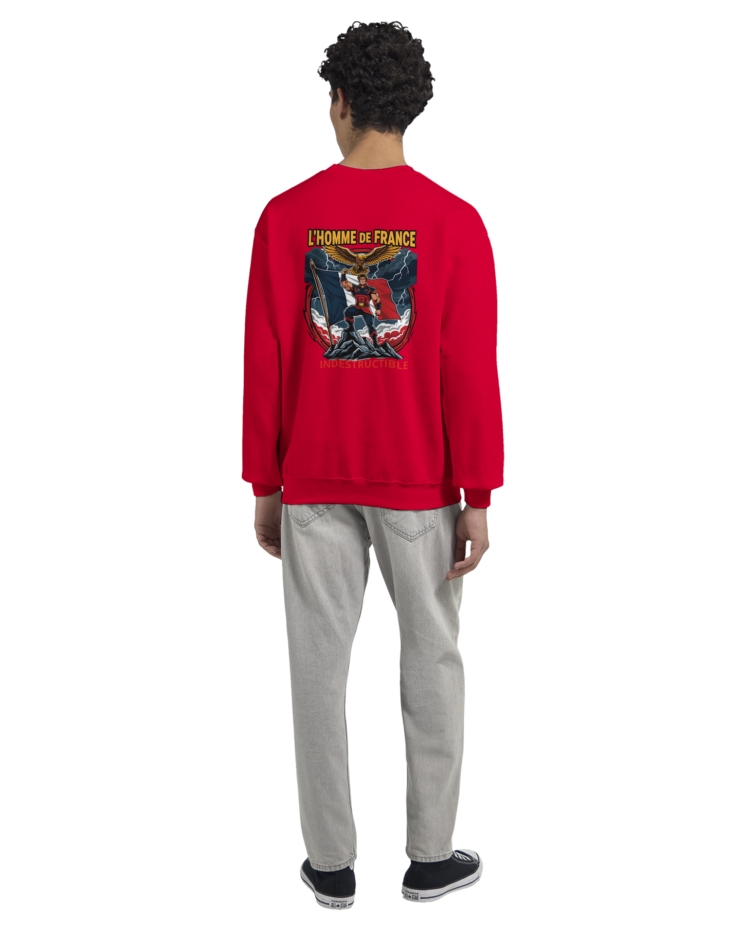 Men's French Classic Crewneck Sweatshirt | Gildan® 18000
