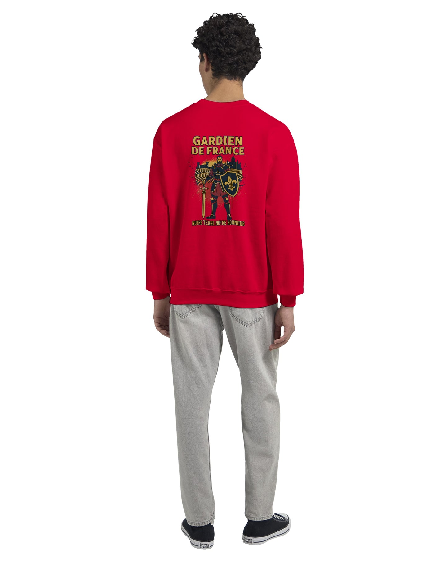 Men's France Goalkeeper Classic Crewneck Sweatshirt | Gildan® 18000