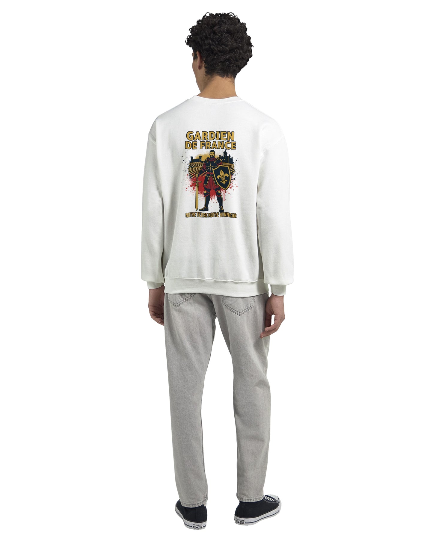 Men's France Goalkeeper Classic Crewneck Sweatshirt | Gildan® 18000