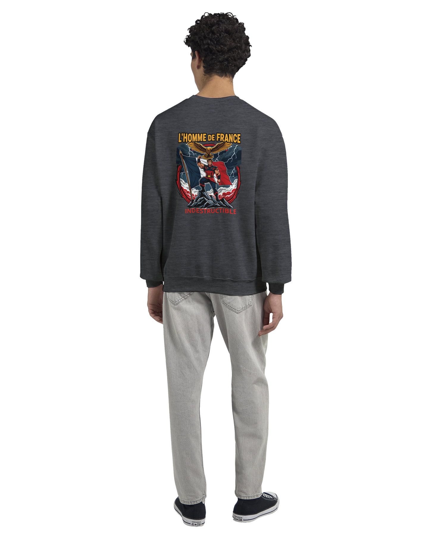 Men's French Classic Crewneck Sweatshirt | Gildan® 18000