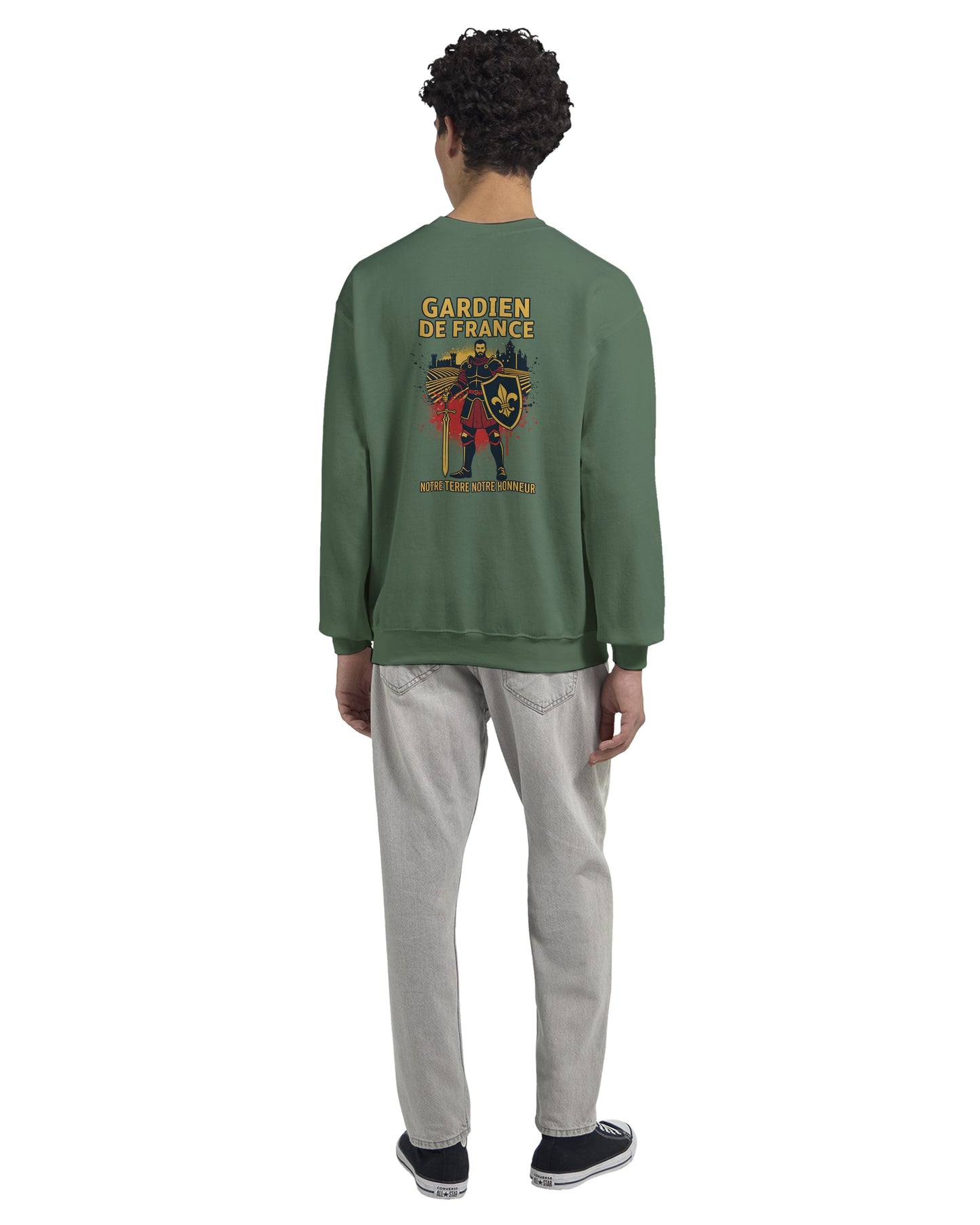 Men's France Goalkeeper Classic Crewneck Sweatshirt | Gildan® 18000